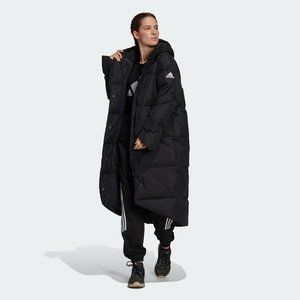 Adidas BIG BAFFLE DOWN COAT Black Women’s Size XL( GT6539) NWT